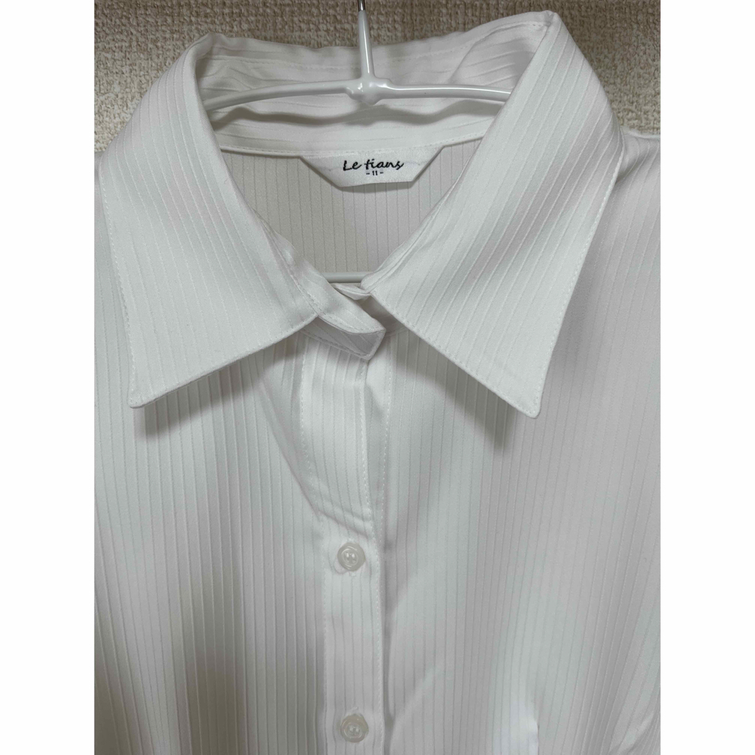 しまむら(シマムラ)のリクルートワイシャツ レディースのトップス(シャツ/ブラウス(長袖/七分))の商品写真