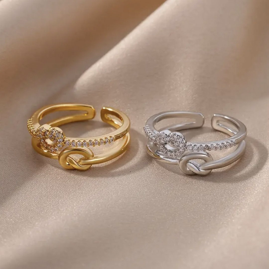 ✧︎* ring✧︎*。18KGP zirconia♦︎残り一点♦︎ レディースのアクセサリー(リング(指輪))の商品写真