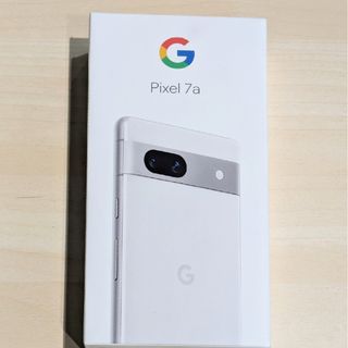 グーグルピクセル(Google Pixel)のGoogle Pixel 7aホワイト(スマートフォン本体)