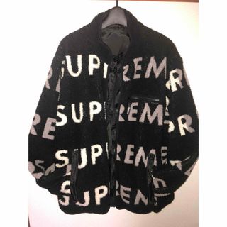 シュプリーム(Supreme)のSupreme reversible logo fleece jacket(ブルゾン)