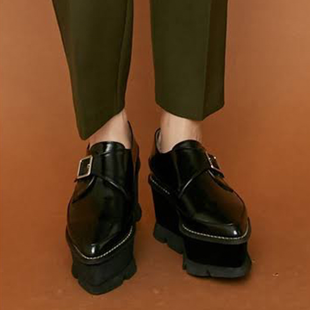 MURUA(ムルーア)のMURUA ベロアソールローファー レディースの靴/シューズ(ローファー/革靴)の商品写真