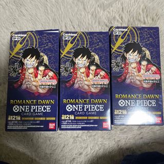 ワンピース(ONE PIECE)のONE PIECE カードゲーム ROMANCE DAWN OP-01  (Box/デッキ/パック)