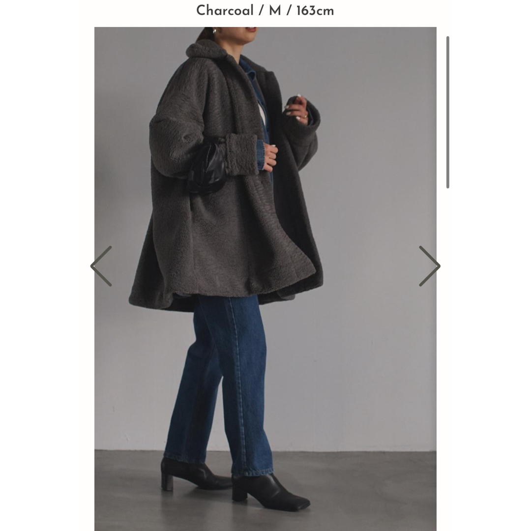 room306 CONTEMPORARY(ルームサンマルロクコンテンポラリー)のTent Line Boa Coat レディースのジャケット/アウター(その他)の商品写真