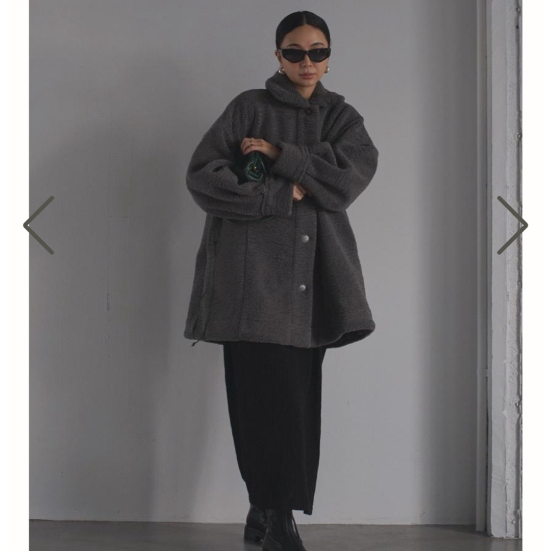 room306 CONTEMPORARY(ルームサンマルロクコンテンポラリー)のTent Line Boa Coat レディースのジャケット/アウター(その他)の商品写真