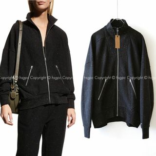 ラグアンドボーン(Rag & Bone)のrag&bone フレンチテリー ネップ ジップ スウェット トレーナー ニット(トレーナー/スウェット)