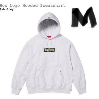 60センチ肩幅SUPREME シュプリーム 17AW Blocked Hooded Sweatshirt ブロックロゴプルオーバーパーカー フーディー ブラック/ホワイト