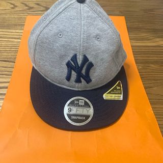 ニューエラ(NEW ERA)のニューエラ×ループウィラー×ビームス　キャップ　グレー×ネイビー(キャップ)