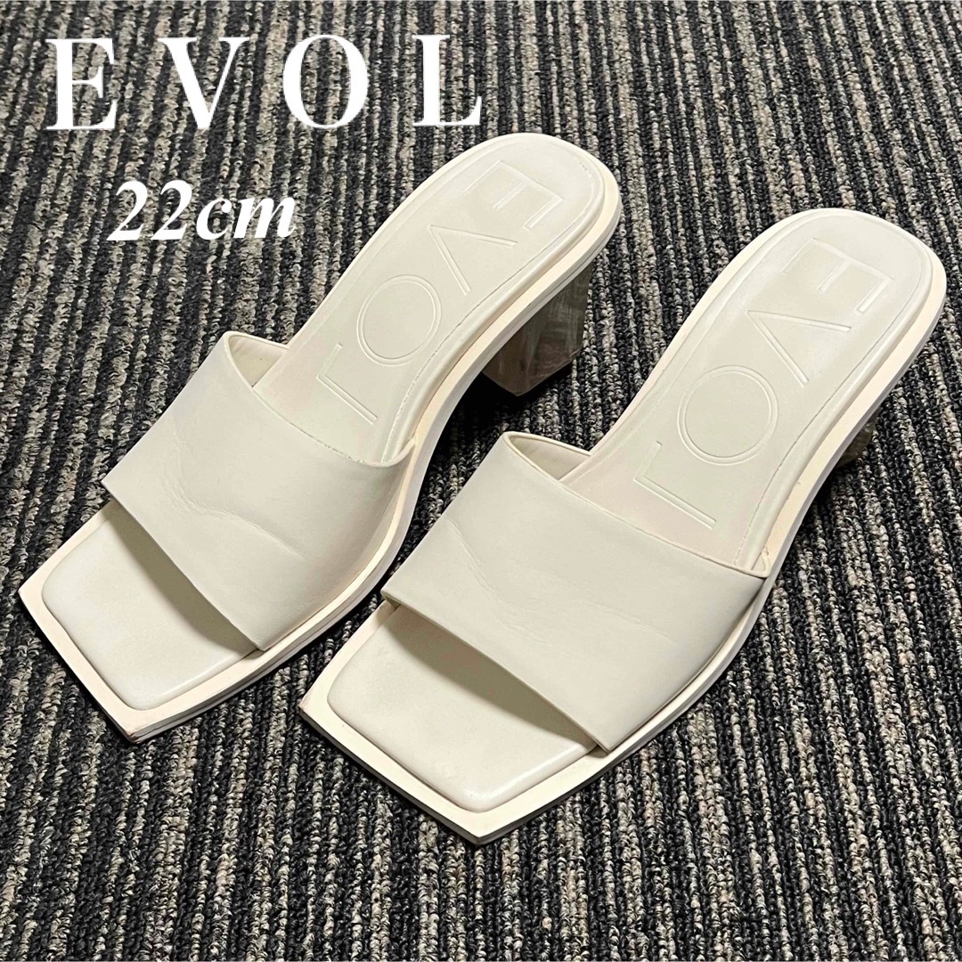 EVOL(イーボル)のイーボル　ＥＶＯＬ♡サンダル　S 約22cm ヒール高さ6cm 即発送 レディースの靴/シューズ(サンダル)の商品写真