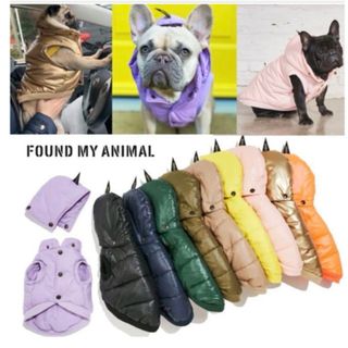 found my animal❁︎ダウンジャケット　マンダリンブラザーズ  (犬)