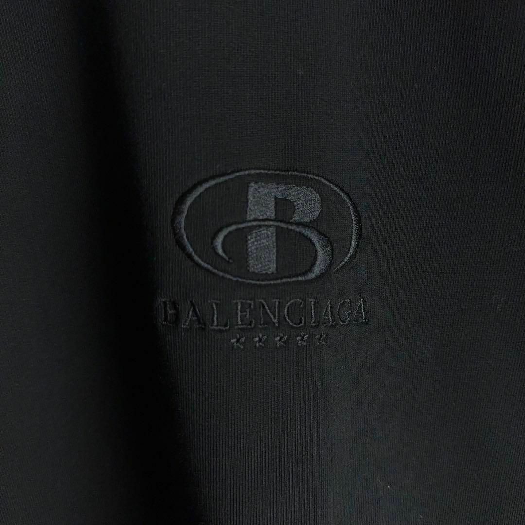 Balenciaga(バレンシアガ)の5981【即完売モデル】バレンシアガ☆刺繍ビッグロゴ定番カラーパーカー　美品 メンズのトップス(パーカー)の商品写真