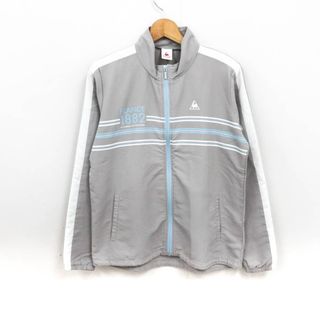 ルコックスポルティフ(le coq sportif)のルコックスポルティフ ブルゾン ジャケット ジャージ フルジップ スポーツウエア アウター メンズ Oサイズ グレー le coq sportif(ブルゾン)