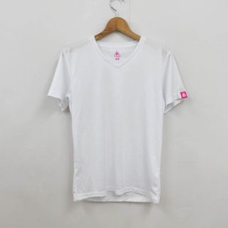 ルコックスポルティフ(le coq sportif)のルコックスポルティフ Tシャツ 半袖 スポーツウエア トップス 白 メンズ Mサイズ ホワイト le coq sportif(Tシャツ/カットソー(半袖/袖なし))