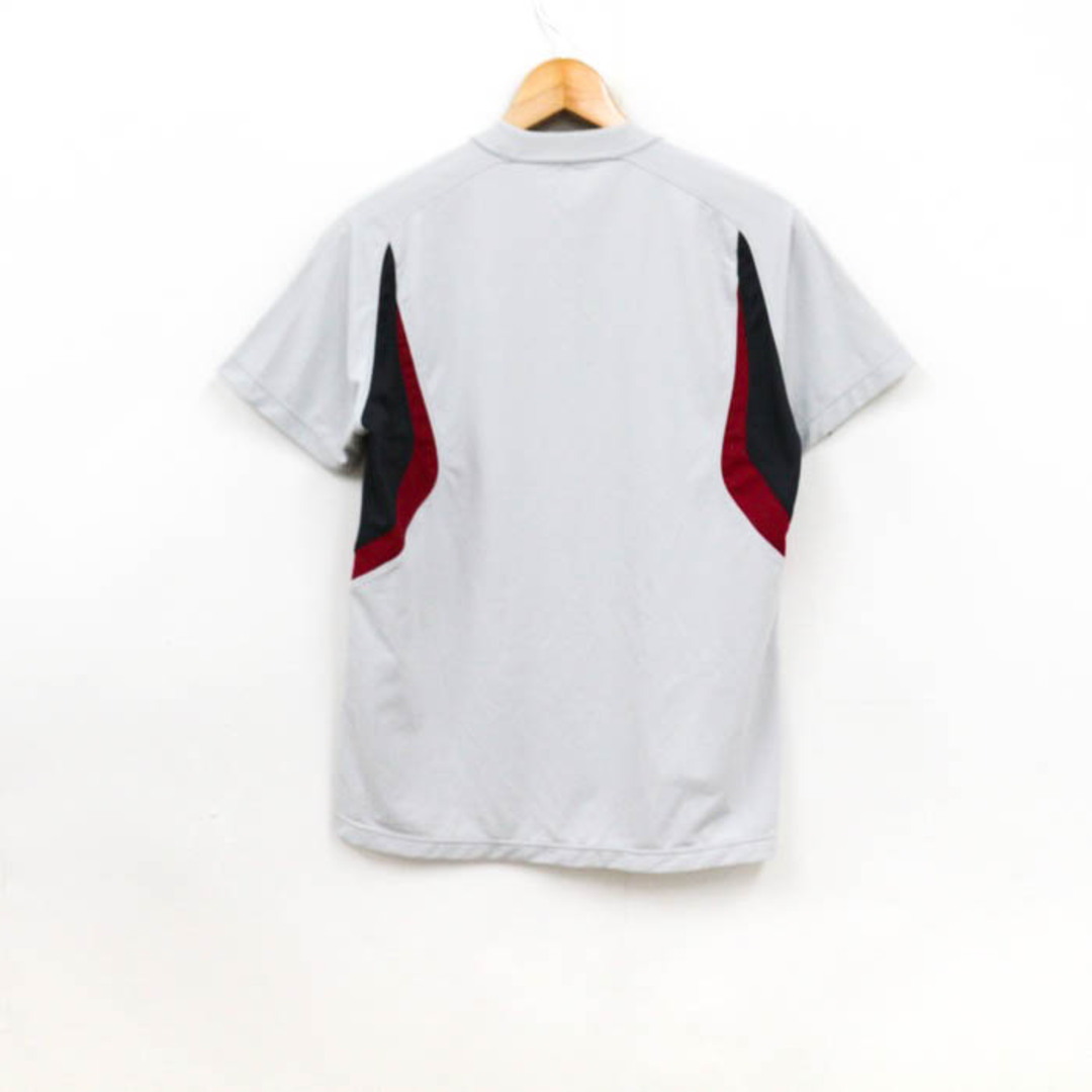 asics(アシックス)のアシックス Tシャツ 半袖 スポーツウエア トップス 日本製 白 メンズ Sサイズ グレー asics メンズのトップス(Tシャツ/カットソー(半袖/袖なし))の商品写真
