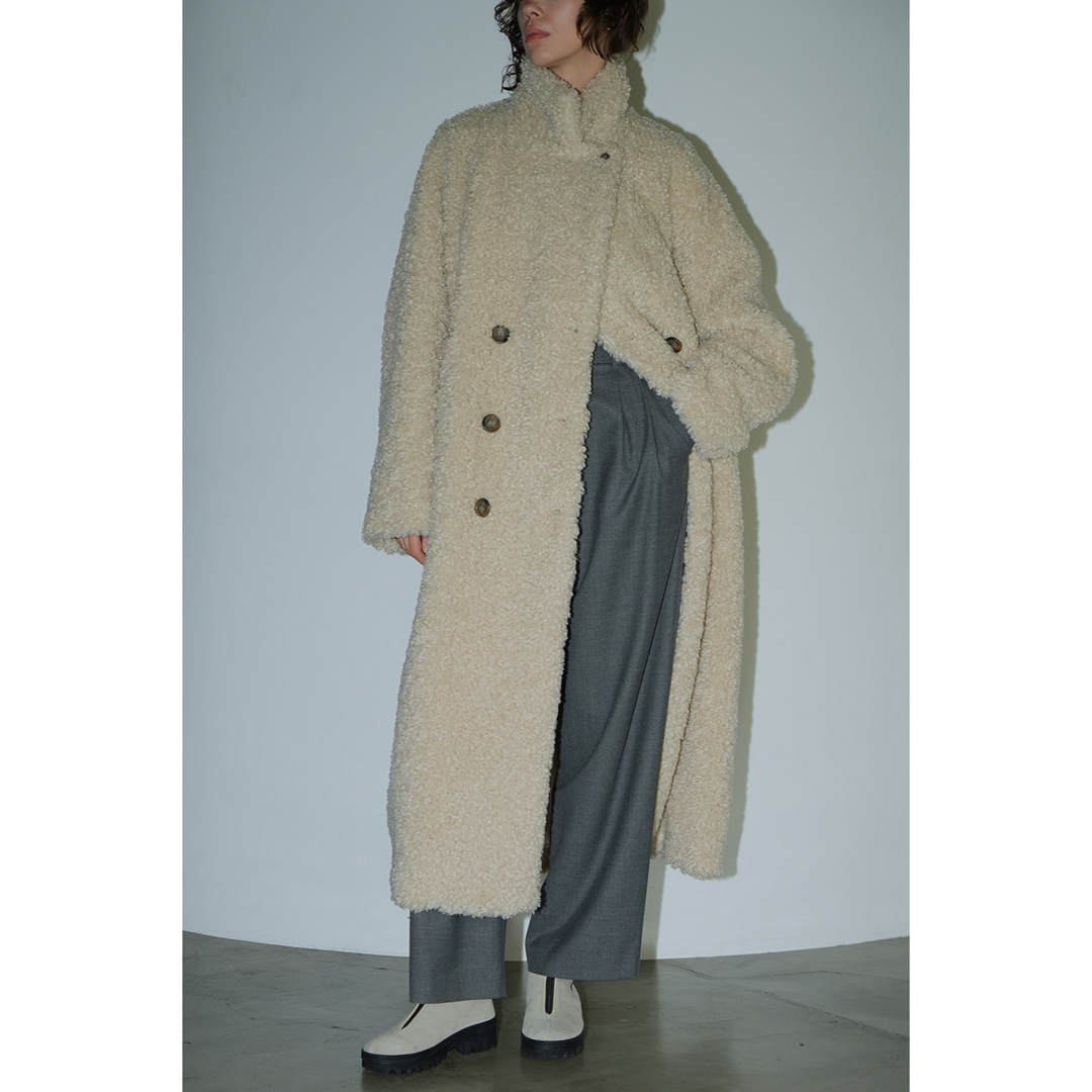CLANE - CLANE DOUBLE LONG BOA COAT ダブルロングボアコートの CLANE - CLANE DOUBLE LONG BOA COAT ダブルロングボアコートの