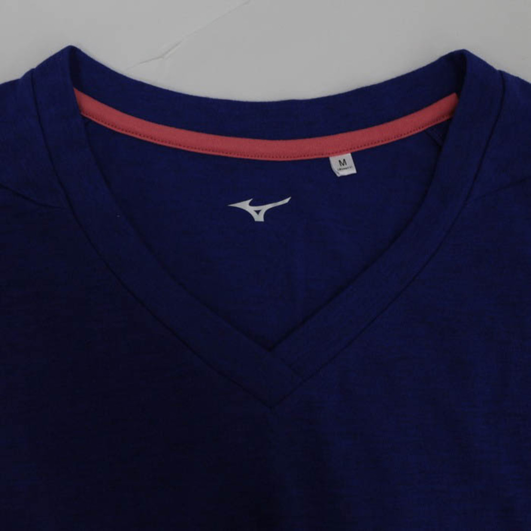 MIZUNO(ミズノ)のミズノ Tシャツ 半袖 スポーツウエア トップス メンズ Mサイズ ブルー Mizuno メンズのトップス(Tシャツ/カットソー(半袖/袖なし))の商品写真