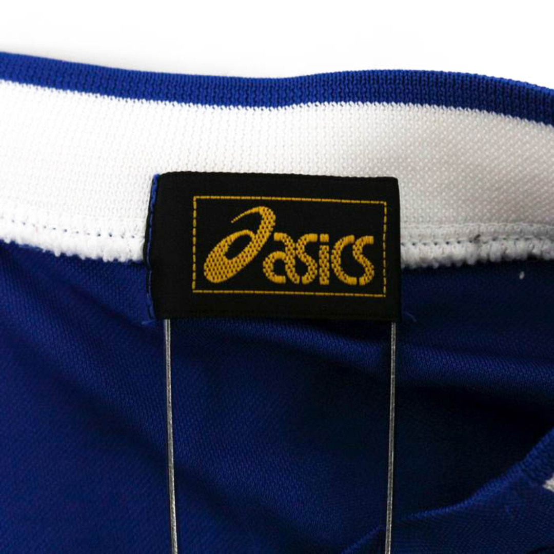 asics(アシックス)のアシックス Tシャツ 半袖 スポーツウエア サッカーウエア トップス メンズ Mサイズ ブルー asics メンズのトップス(シャツ)の商品写真