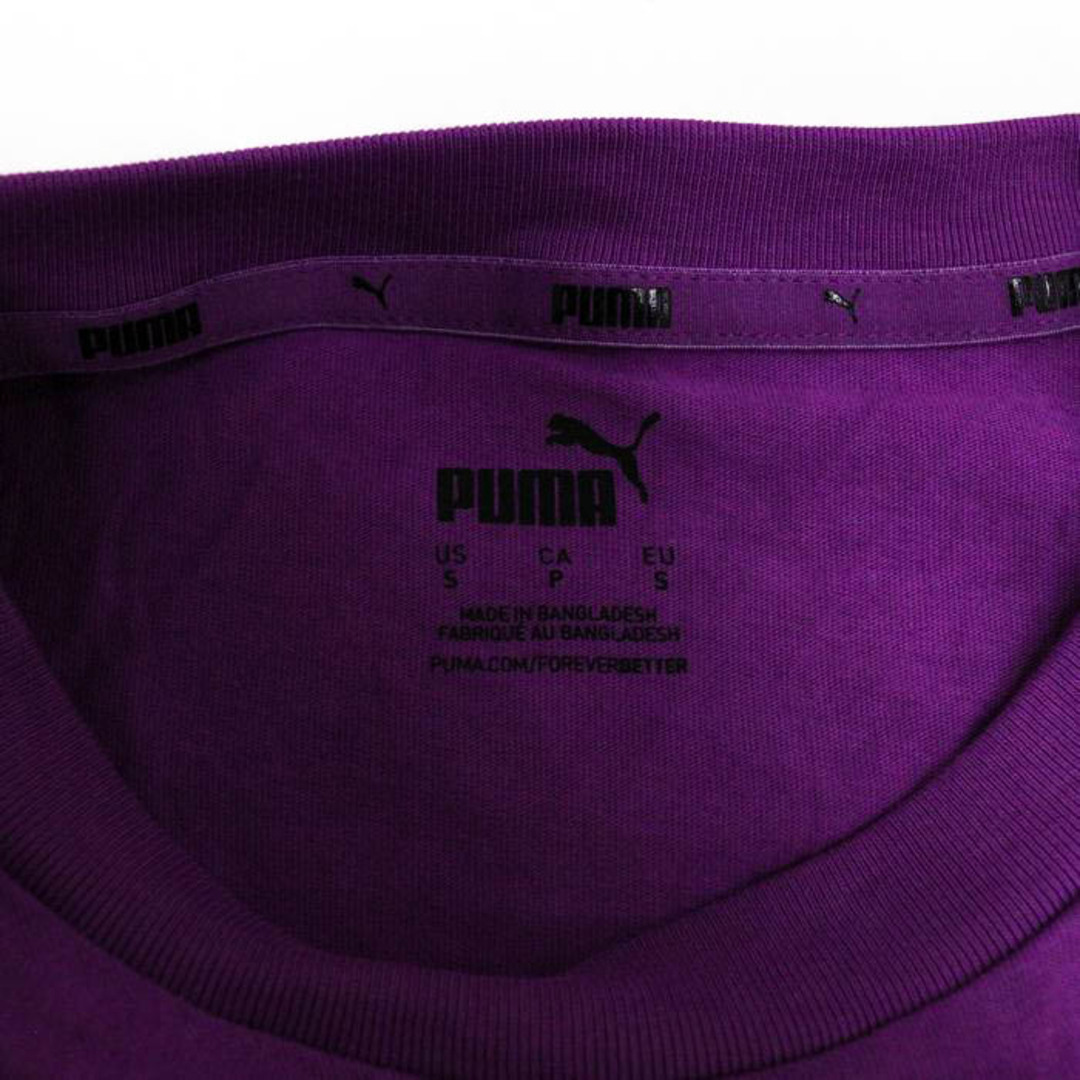 PUMA(プーマ)のプーマ Tシャツ 半袖 コットン100% スポーツウエア トップス メンズ Mサイズ パープル PUMA メンズのトップス(Tシャツ/カットソー(半袖/袖なし))の商品写真