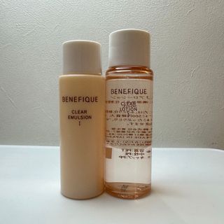 ベネフィーク(BENEFIQUE)の中古　ベネフィーク　BENEFIQUE  クリアローション　エマルジョン30ml(化粧水/ローション)