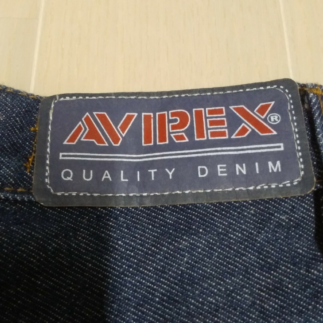 AVIREX(アヴィレックス)の★AVIREX★アヴィレックス キッズ デニムパンツ ペインターパンツ 美品 キッズ/ベビー/マタニティのキッズ服男の子用(90cm~)(パンツ/スパッツ)の商品写真