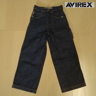 ★AVIREX★アヴィレックス キッズ デニムパンツ ペインターパンツ 美品