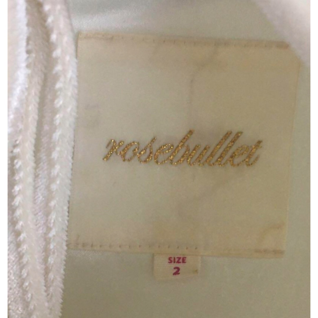 ワンピース　クリーム色　rosebullet ローズブリット レディースのワンピース(ミニワンピース)の商品写真