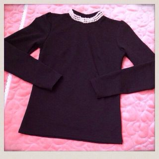 トゥララ(TRALALA)の2014S/S、パールハイネック新品(Tシャツ(長袖/七分))