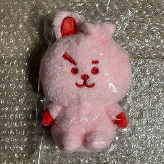 ビーティーイシビル(BT21)の【BTS・BT21】5周年記念レインボーカラービーンドール ピンク(COOKY)(アイドルグッズ)