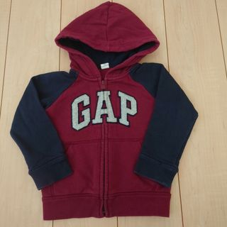 ベビーギャップ(babyGAP)のbabyGAP 裏起毛パーカー 100cm(ジャケット/上着)