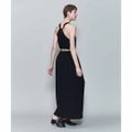 【BLACK】<6(ROKU)>BACK SLIT DRESS/ワンピース