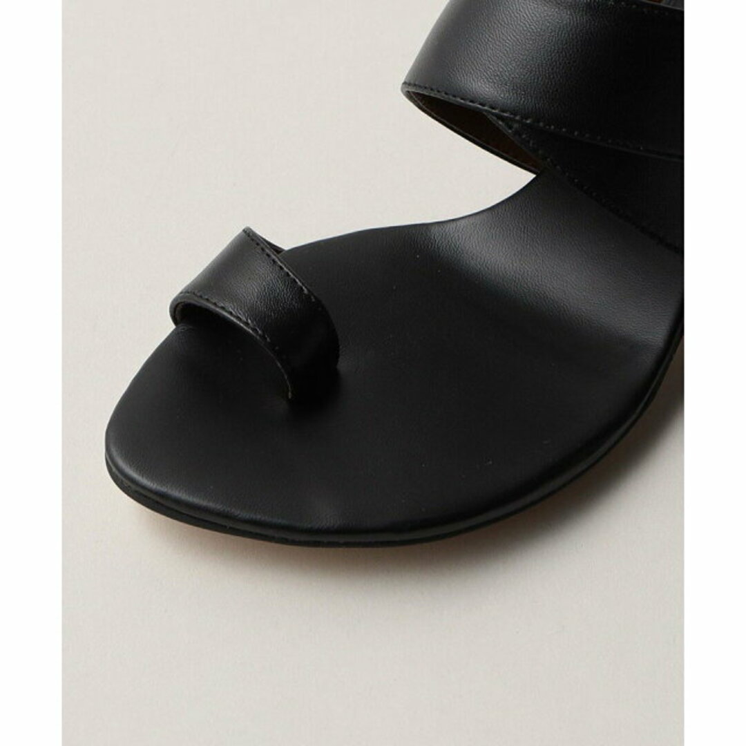 Odette e Odile(オデットエオディール)の【BLACK】サムループ サンダル45 レディースの靴/シューズ(サンダル)の商品写真