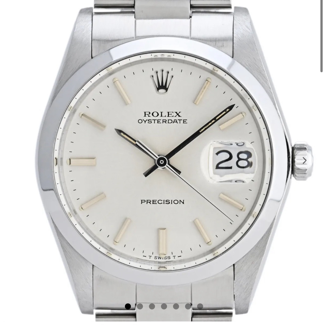 ロレックス ROLEX オイスターデイト プレシジョン 6694 腕時計 SSバイセル腕時計