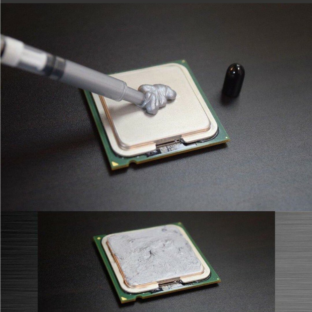 シルバー シリコング リス CPUグリス サーマルグリス 1g ｘ１本 スマホ/家電/カメラのPC/タブレット(PCパーツ)の商品写真