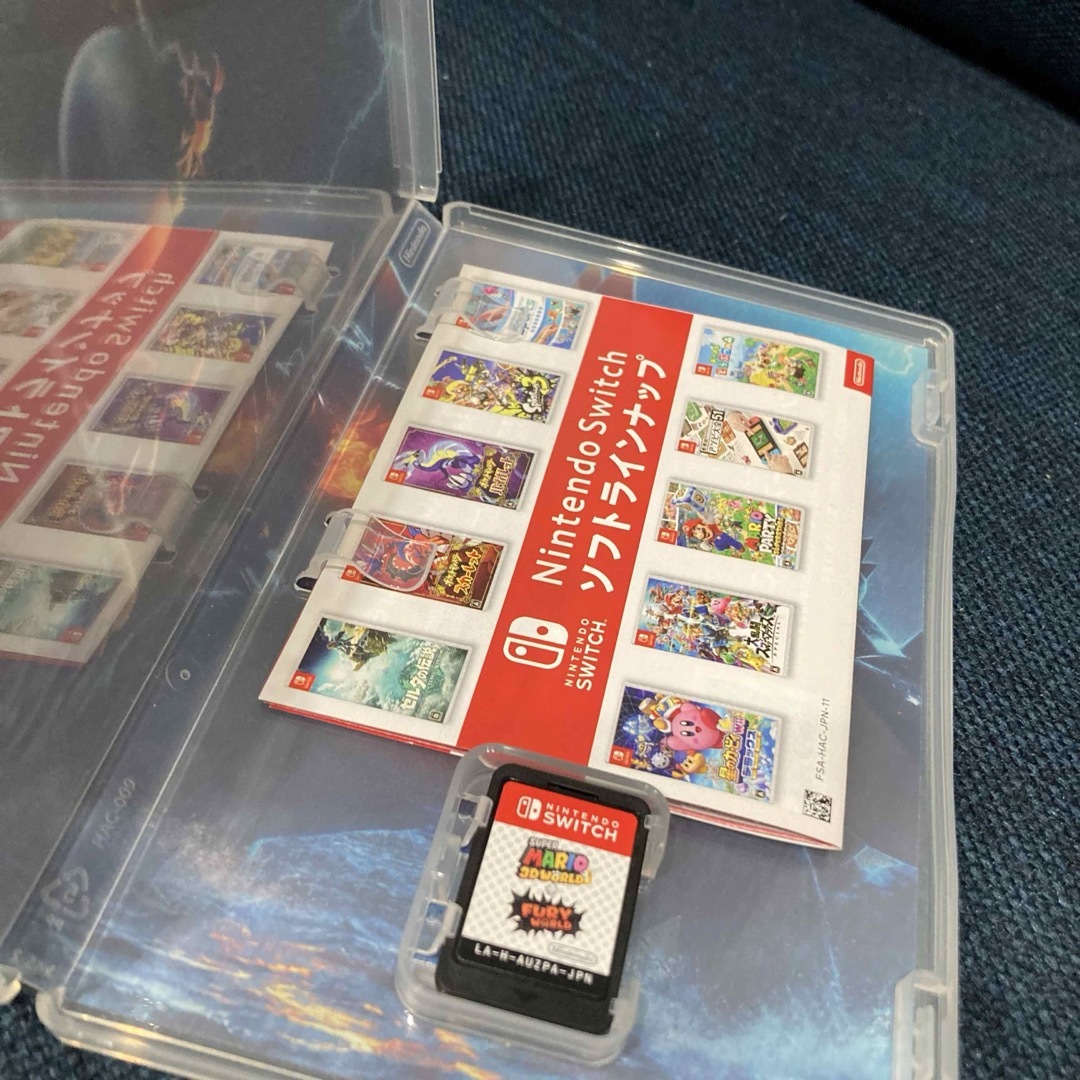 Nintendo Switch(ニンテンドースイッチ)のSUPER MARIO 3DWORLD+FURYWORLD エンタメ/ホビーのゲームソフト/ゲーム機本体(家庭用ゲームソフト)の商品写真