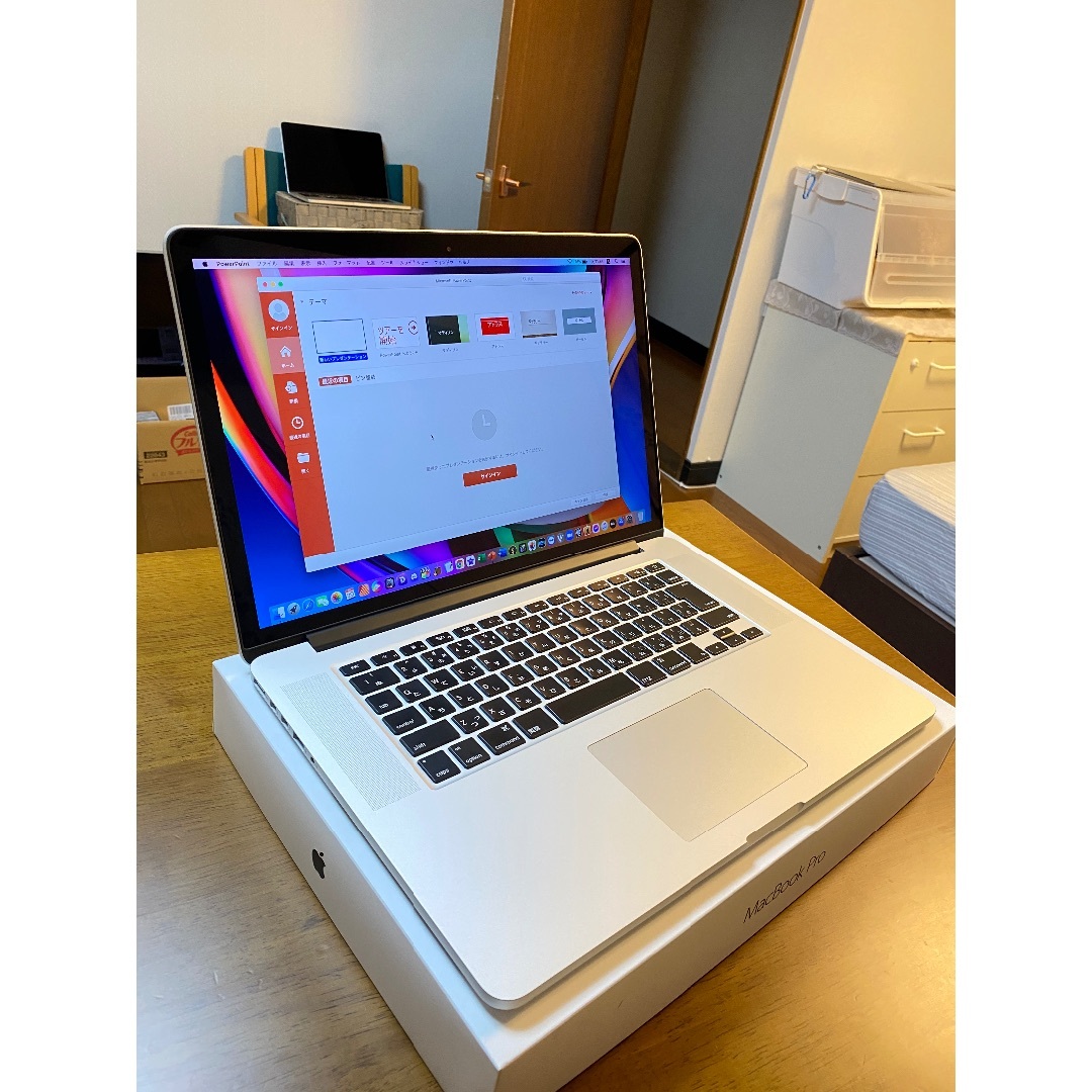 Apple - ［2022年OS］ MacBook Pro 15インチ/SSD 512GB。