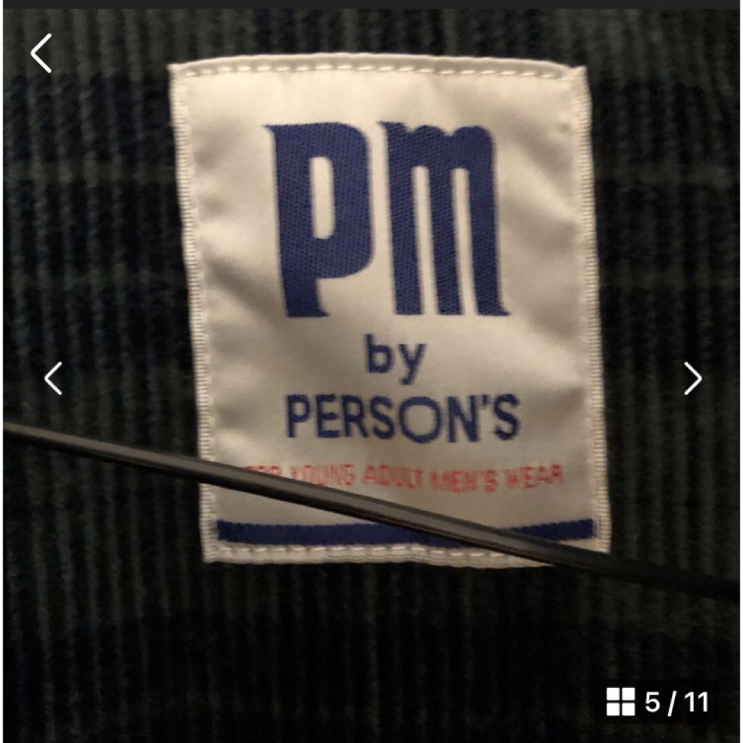 PERSON'S(パーソンズ)のpm by person'sコーデュロイジャケット　 LL メンズのトップス(シャツ)の商品写真