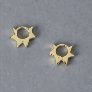 ユナイテッドアローズ(UNITED ARROWS)の【UNITED ARROWS】GLD STAR フープ ピアス(ピアス)