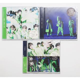 ニュース(NEWS)のNEWS 未来へ／ReBorn 新品　3形態セット　初回盤 A B 通常盤(ポップス/ロック(邦楽))