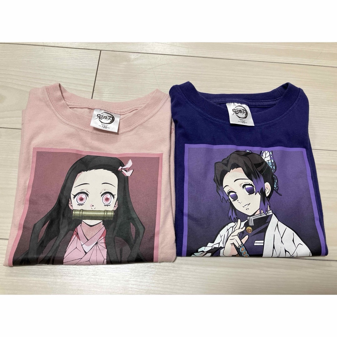 GU 鬼滅の刃 禰豆子 胡蝶しのぶ Tシャツ セット まとめ売り