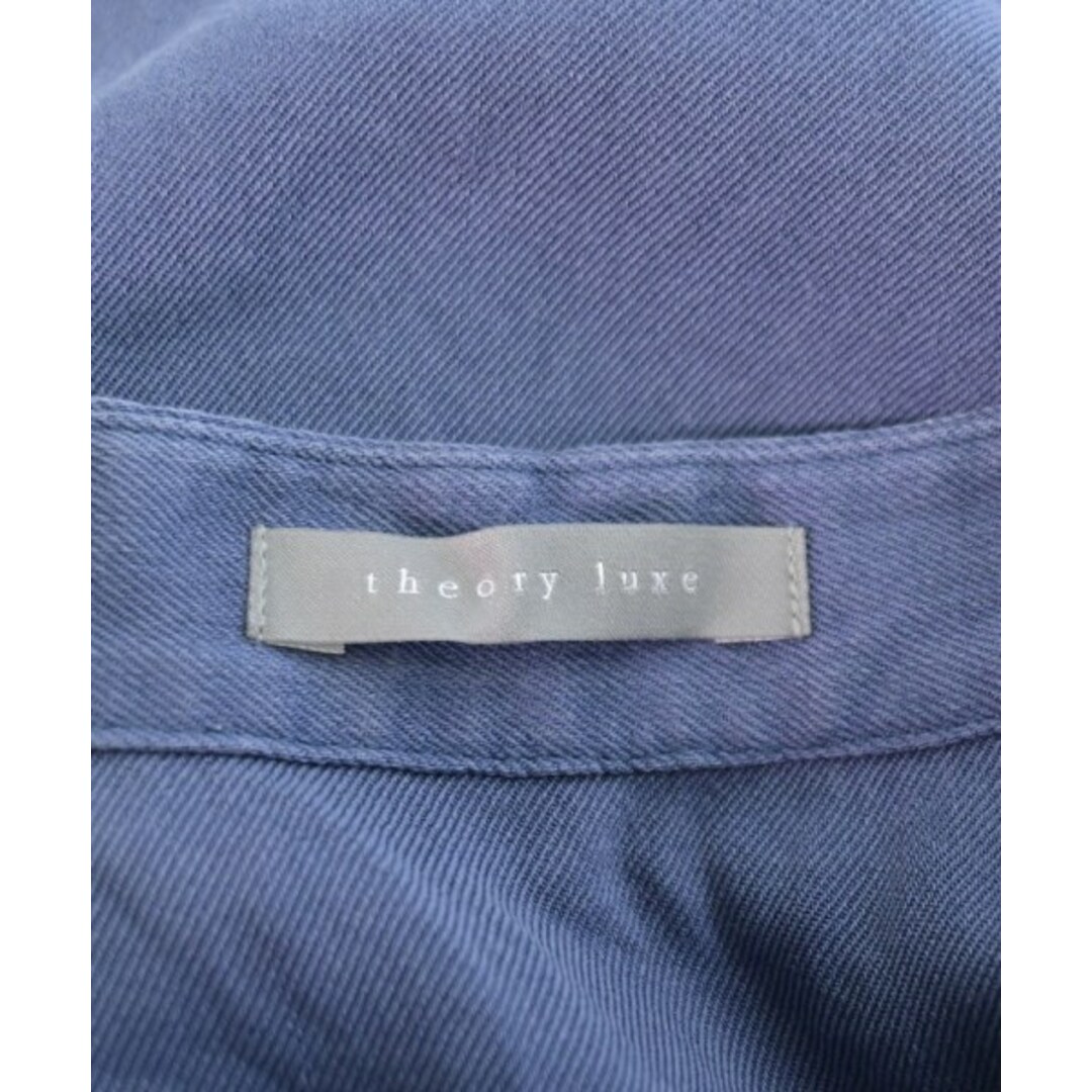 Theory luxe(セオリーリュクス)のtheory luxe セオリーリュクス ベスト 36(S位) 青系 【古着】【中古】 レディースのトップス(ベスト/ジレ)の商品写真