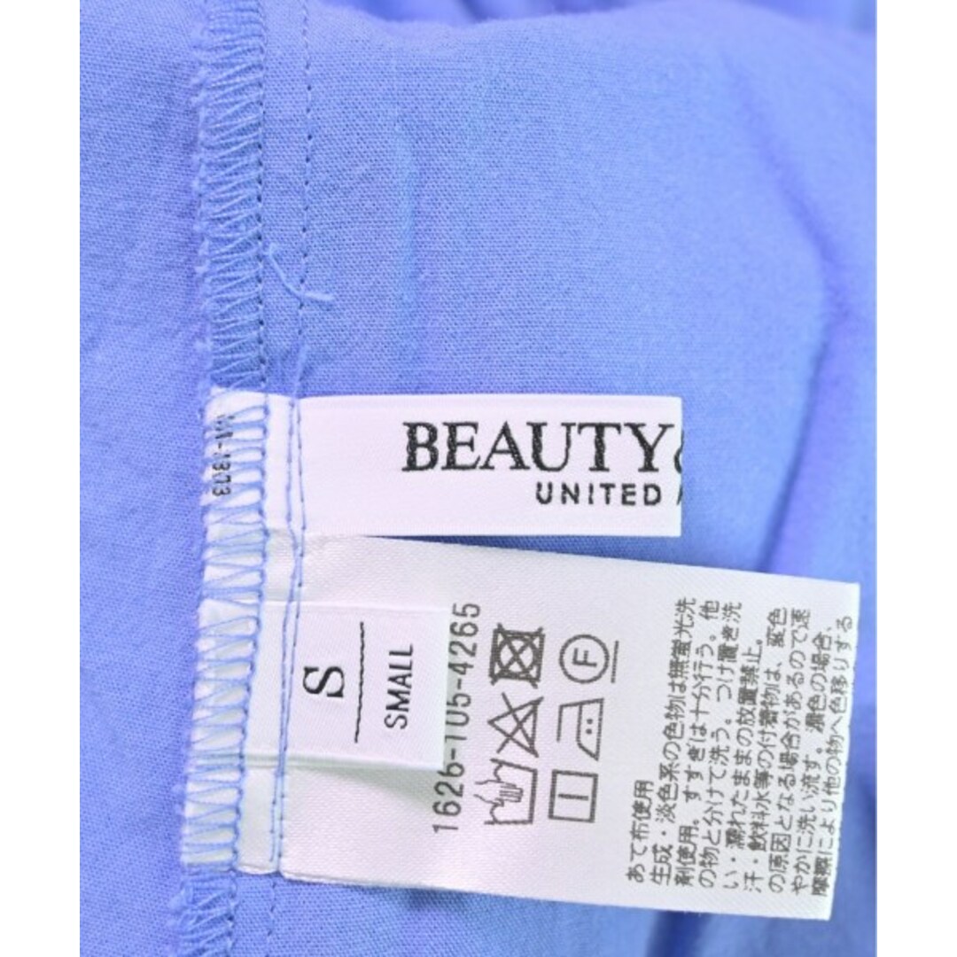 BEAUTY&YOUTH UNITED ARROWS(ビューティアンドユースユナイテッドアローズ)のBEAUTY&YOUTH UNITED ARROWS ワンピース S 青 【古着】【中古】 レディースのワンピース(ひざ丈ワンピース)の商品写真