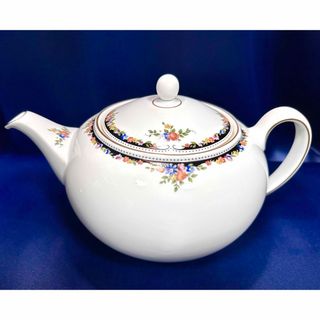 ウェッジウッド(WEDGWOOD)の新品✨廃盤 ウェッジウッド オズボーン ティーポット Lサイズ イギリス製 高級(食器)