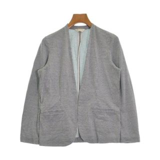 デミルクスビームス(Demi-Luxe BEAMS)のDemi-Luxe BEAMS ジャケット 36(S位) 紺x白(ストライプ) 【古着】【中古】(その他)