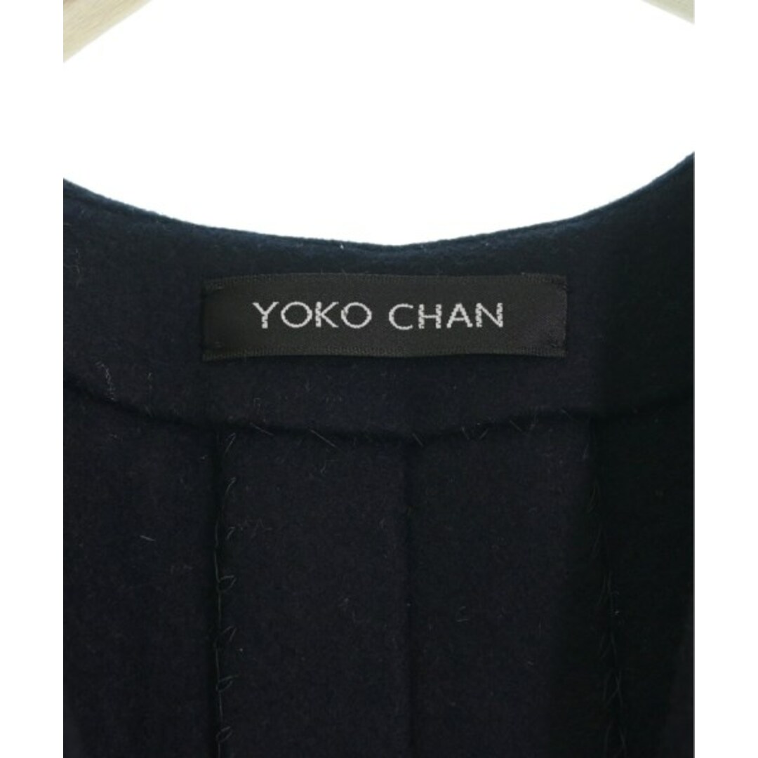 YOKO CHAN(ヨーコチャン)のYOKO CHAN ヨーコチャン オールインワン/サロペット 38(M位) 紺 【古着】【中古】 レディースのパンツ(サロペット/オーバーオール)の商品写真
