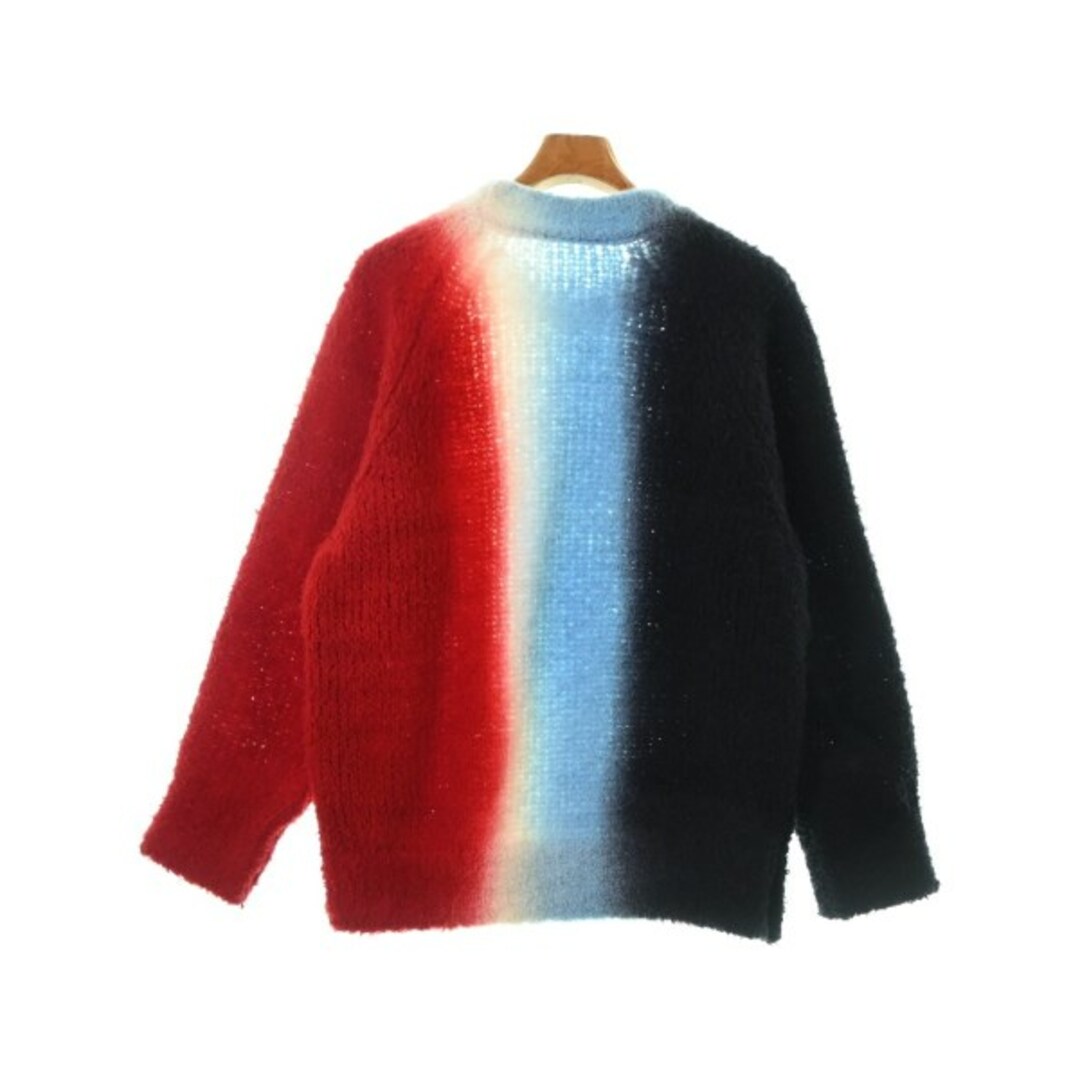 sacai(サカイ)のsacai サカイ ニット・セーター 1(S位) 黒x赤等 【古着】【中古】 メンズのトップス(ニット/セーター)の商品写真