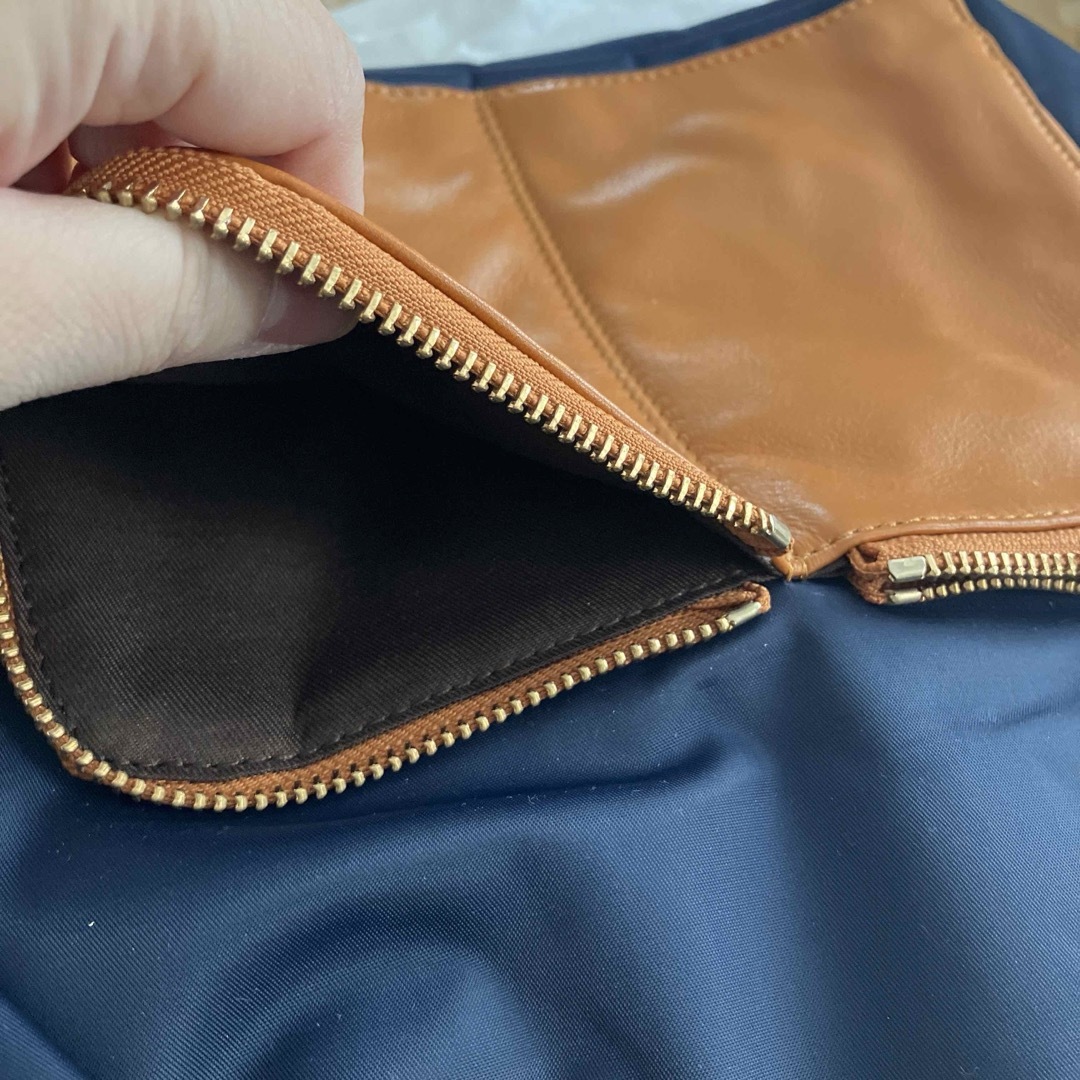 未使用　タグ、布袋付き　ネイビーリュック　Samuel Ashley レディースのバッグ(リュック/バックパック)の商品写真