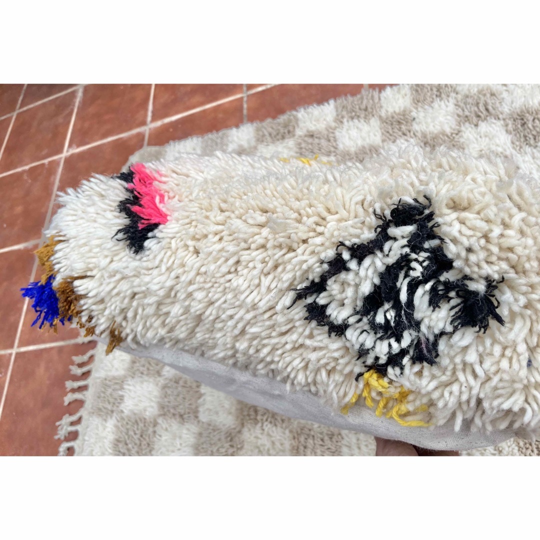 モロッコ プフ pouf アジラル オットマン クッション ラグ 132 モロッコ プフ pouf アジラル オットマン クッション ラグ 132