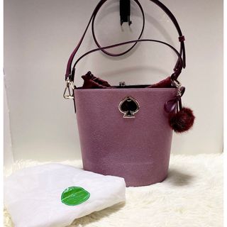 ケイトスペード　kate spade ハンドバッグ　ショルダー　美品　スエード kate spade NEW YORK（スエード ・ ショルダーバッグ）のフリマ