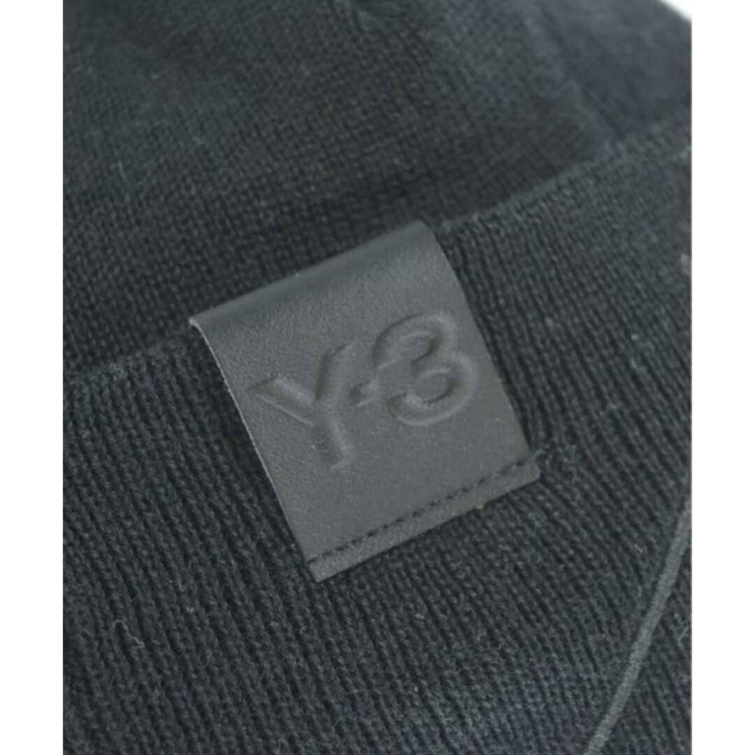 Y-3(ワイスリー)のY-3 ワイスリー ニットキャップ・ビーニー - 黒 【古着】【中古】 メンズの帽子(ニット帽/ビーニー)の商品写真