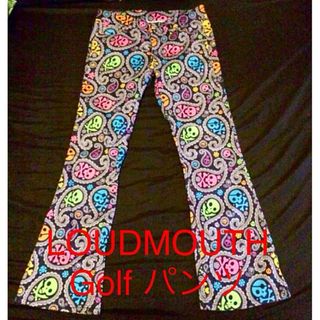 美品　Loudmouthゴルフパンツ　Mサイズ