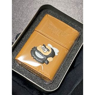 zippo POPEYE BRUTUS 全面本革巻き ポパイ ブルート (キャラクターグッズ)